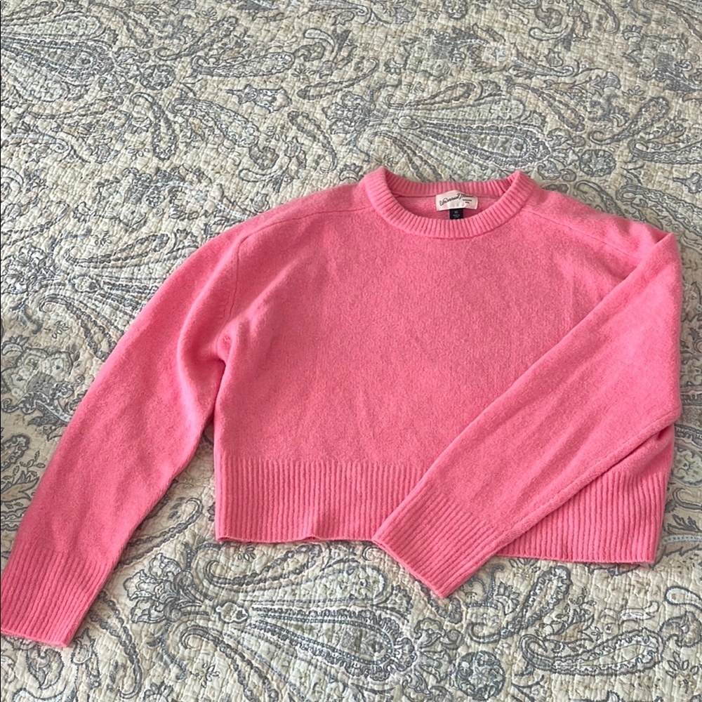 Universal Thread Pink Cropped Sweater